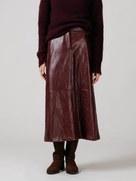 FALDA_MIDI_POLIPIEL_GRANATE FALDA_MIDI_POLIPIEL_GRANATE