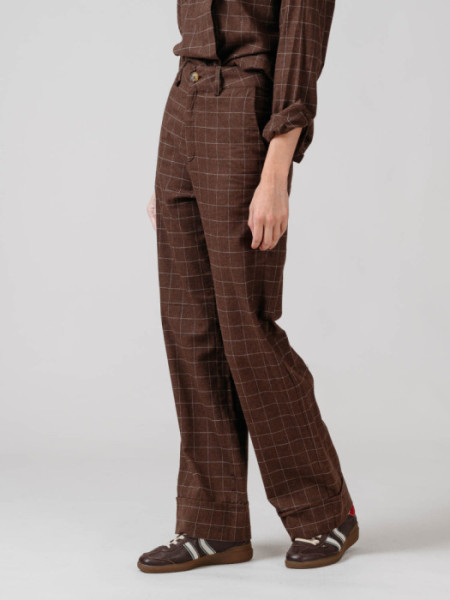 PANTALON_PEKIN_CUADROS_MARRON PANTALON_PEKIN_CUADROS_MARRON