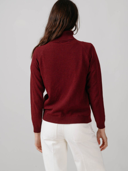 JERSEY_ORINOCO_CUELLO_VUELTO_FINO_GRANATE JERSEY_ORINOCO_CUELLO_VUELTO_FINO_GRANATE