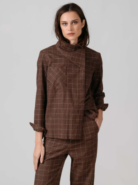 BLUSA_GALES_CUADROS_MARRON