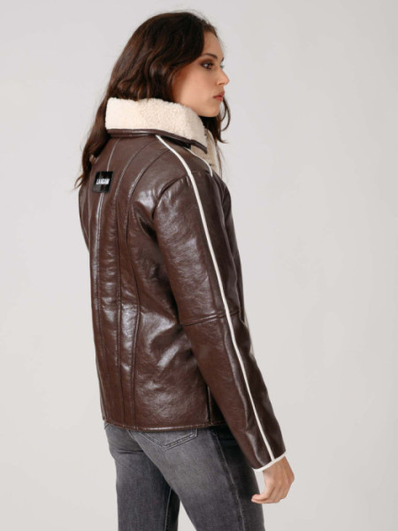 ABRIGO_NORA_MARRON_SHEARLING_MEDIUM_COAT ABRIGO_NORA_MARRON_SHEARLING_MEDIUM_COAT