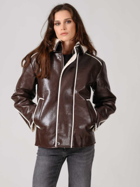 ABRIGO_NORA_MARRON_SHEARLING_MEDIUM_COAT ABRIGO_NORA_MARRON_SHEARLING_MEDIUM_COAT