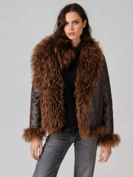 ABRIGO_ZOYA_MARRON_SHEARLING_SHORT_COAT_MARRON