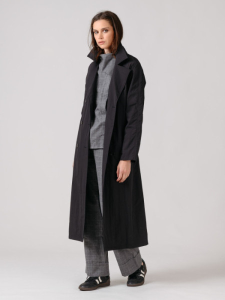 GABARDINA_ESTOCOLMO_TEJIDO_CRINKLE_NEGRO GABARDINA_ESTOCOLMO_TEJIDO_CRINKLE_NEGRO