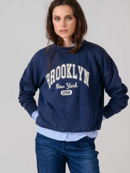 SUDADERA_BROOKLYN_MARINO SUDADERA_BROOKLYN_MARINO
