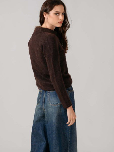 JERSEY_TIPO_POLO_MOHER_MARRON JERSEY_TIPO_POLO_MOHER_MARRON