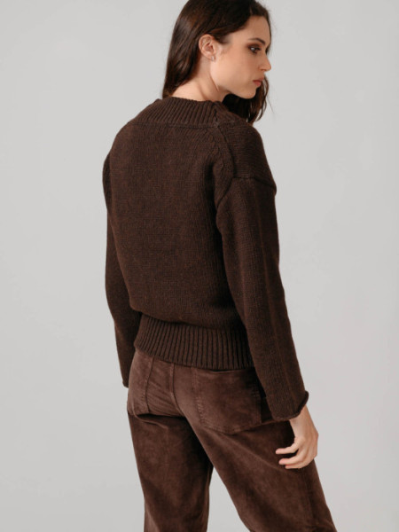 JERSEY_CUELLO_PICO_LENA_MARRON JERSEY_CUELLO_PICO_LENA_MARRON