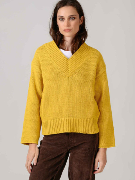 JERSEY_CUELLO_PICO_LENA_AMARILLO JERSEY_CUELLO_PICO_LENA_AMARILLO