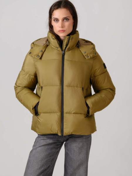PLUMIFERO_ACAMPANADO_CAPUCHA_KHAKI PLUMIFERO_ACAMPANADO_CAPUCHA_KHAKI