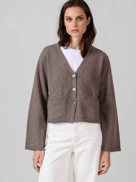 Chaqueta Punto Bolsillo Plaston Topo