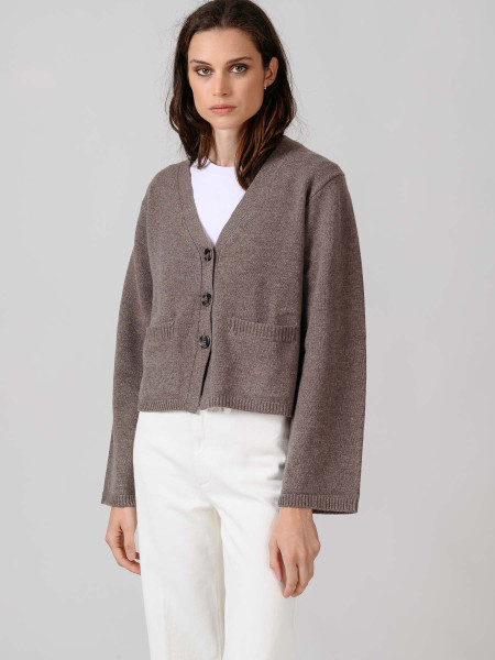 Chaqueta Punto Bolsillo Plaston Topo