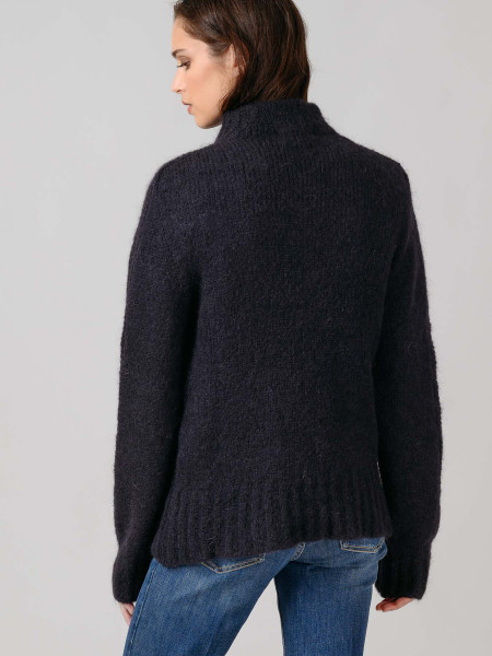Jersey Cuello Vuelto Negro Jersey Cuello Vuelto Negro