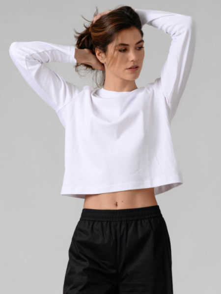 Camiseta Marsella Manga Larga Blanca