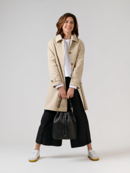 Gabardina Aldra Topo