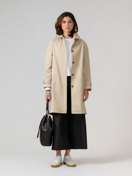 Gabardina Aldra Topo