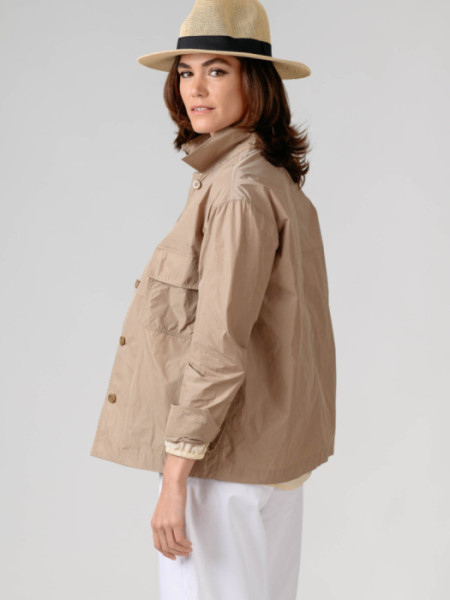 Gabardina Corta Irlanda Beige
