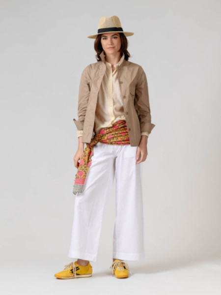 Gabardina Corta Irlanda Beige