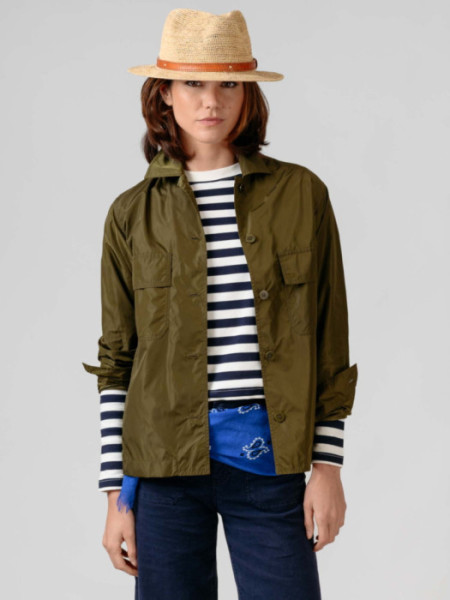 Gabardina Corta Irlanda Kaki