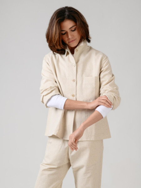 Americana Poketto Lino Beige