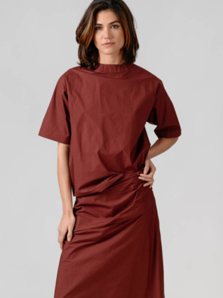 Camisa Mykonos Berenjena