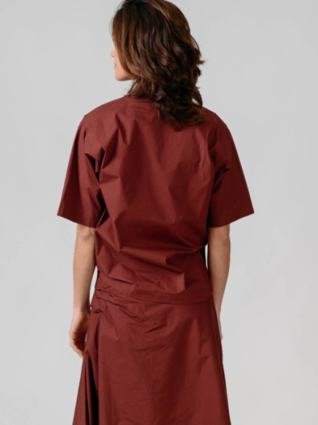 Camisa Mykonos Berenjena