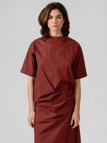 Camisa Mykonos Berenjena