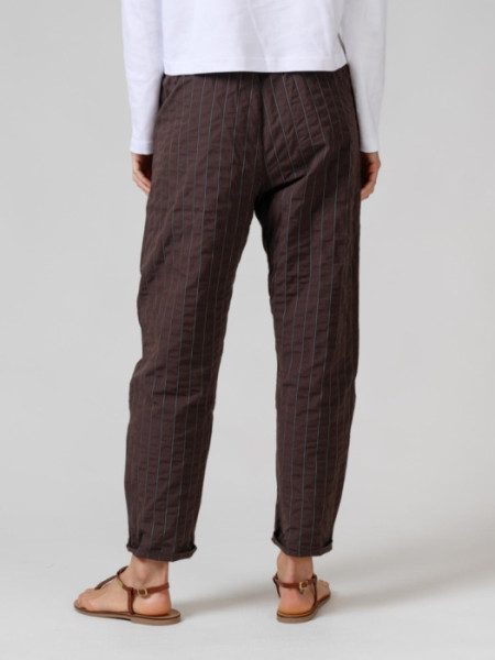 Pantalón Fiyi Rayas Marrón