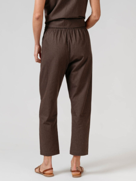 Pantalón Fiyi Marrón Oscuro