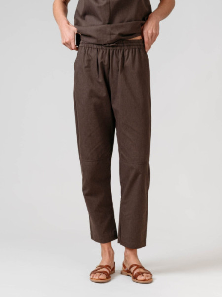 Pantalón Fiyi Marrón Oscuro