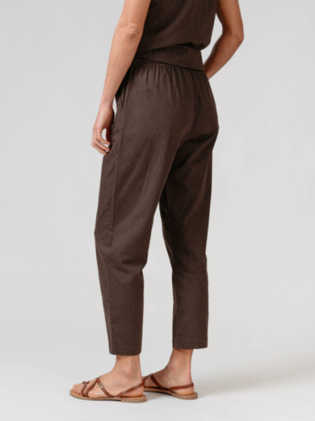 Pantalón Fiyi Marrón Oscuro