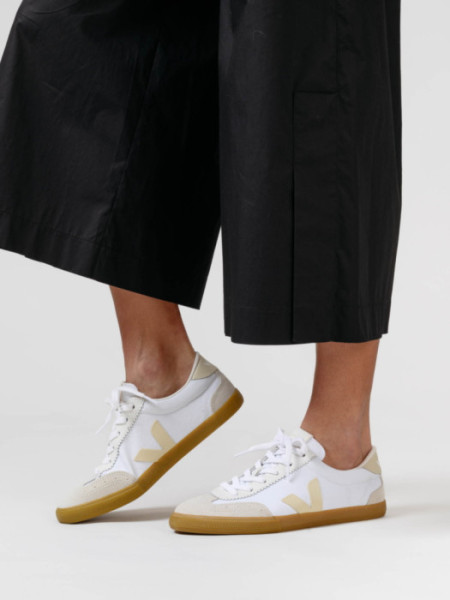 Zapatilla Volley Algodón Blanco