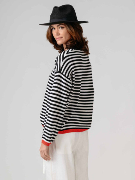 Jersey rayas Toque Rojo