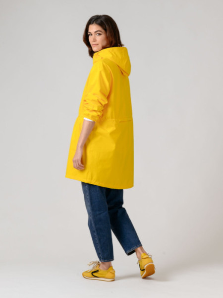 Chubasquero Goma Cintura Amarillo