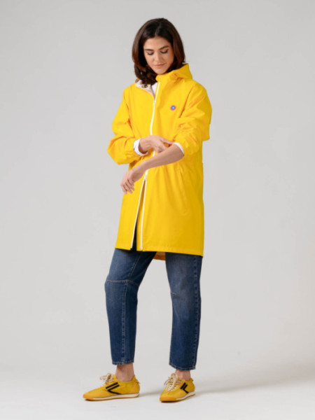 Chubasquero Goma Cintura Amarillo