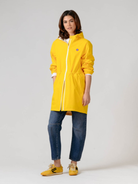 Chubasquero Goma Cintura Amarillo