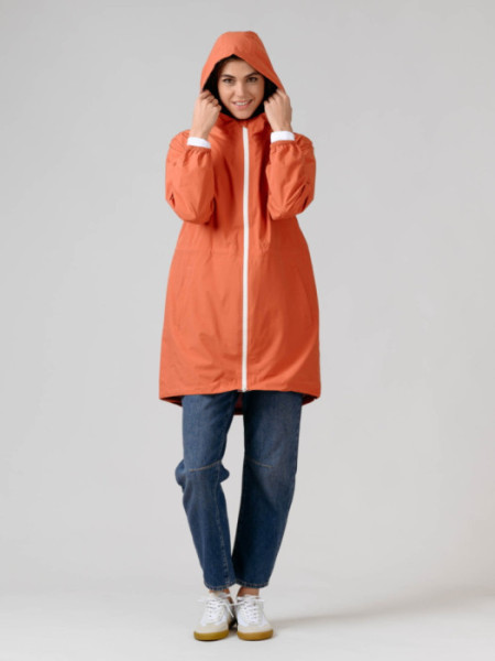 Chubasquero Goma Cintura Teja