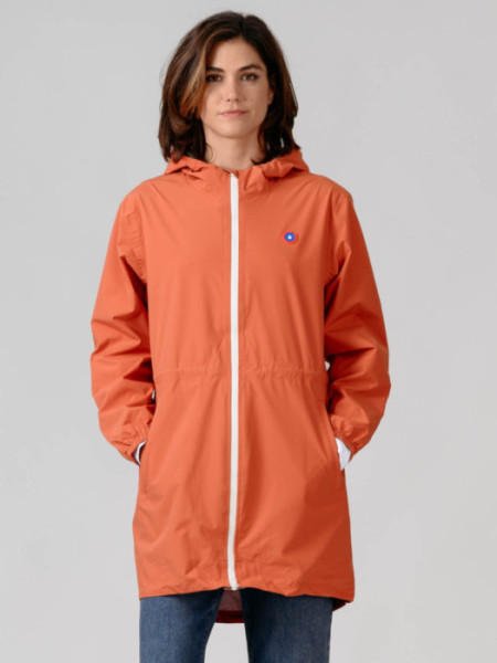 Chubasquero Goma Cintura Teja