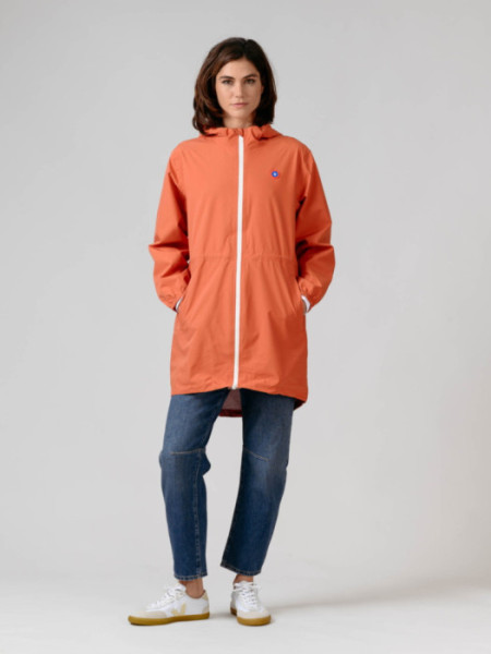 Chubasquero Goma Cintura Teja