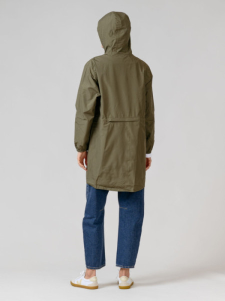 Chubasquero Goma Cintura Kaki