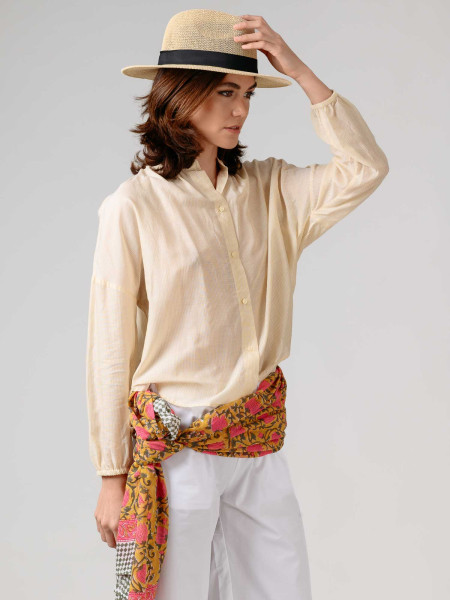 Sombrero Verano Ala Ancha Cinturon Crudo