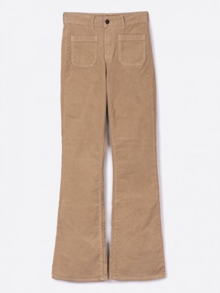 Pantalon Campana Micropana Beige FIVE JEANS 