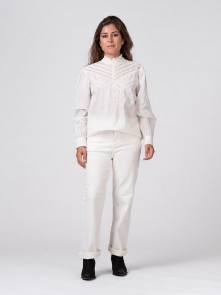 Blusa Romantica Blanca MKT 