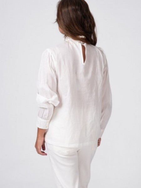 Blusa Romantica Blanca MKT 