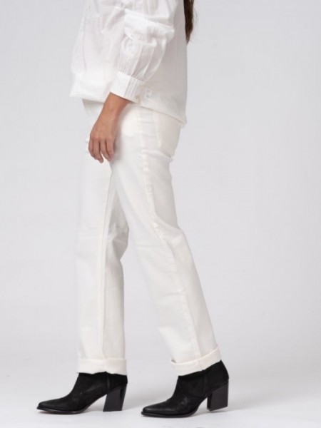 Vaquero Cropped Blanco MKT 