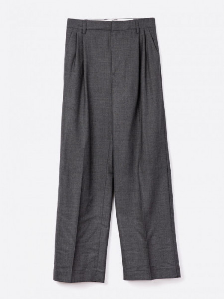 Pantalon Pinzas Gris