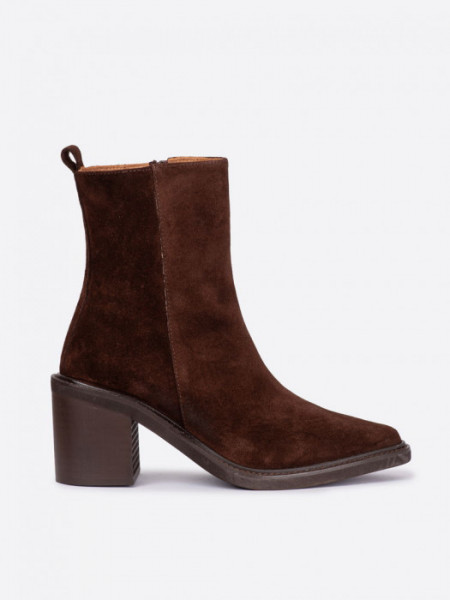 Botin Serraje Marron