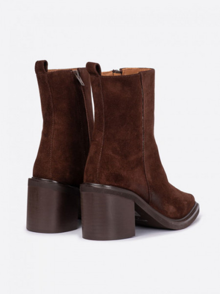 Botin Serraje Marron