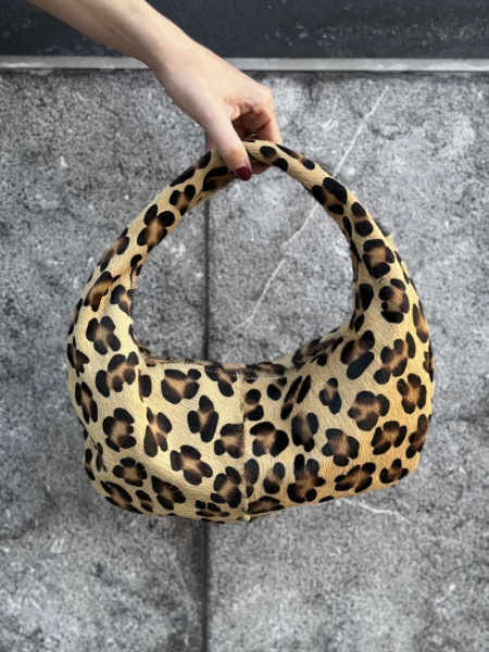 Bolso Gondola Leopardo Pequeño