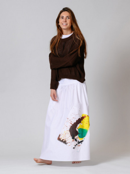 falda_iki_blanca_estampada_cuadro_Amarillo