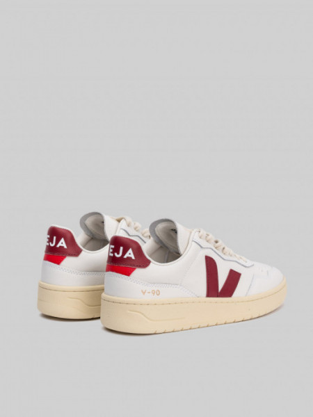 ZAPATILLA_VEJA_V90_CUERO_BLANCO_V_GRANATE_GRAN ZAPATILLA_VEJA_V90_CUERO_BLANCO_V_GRANATE_GRAN